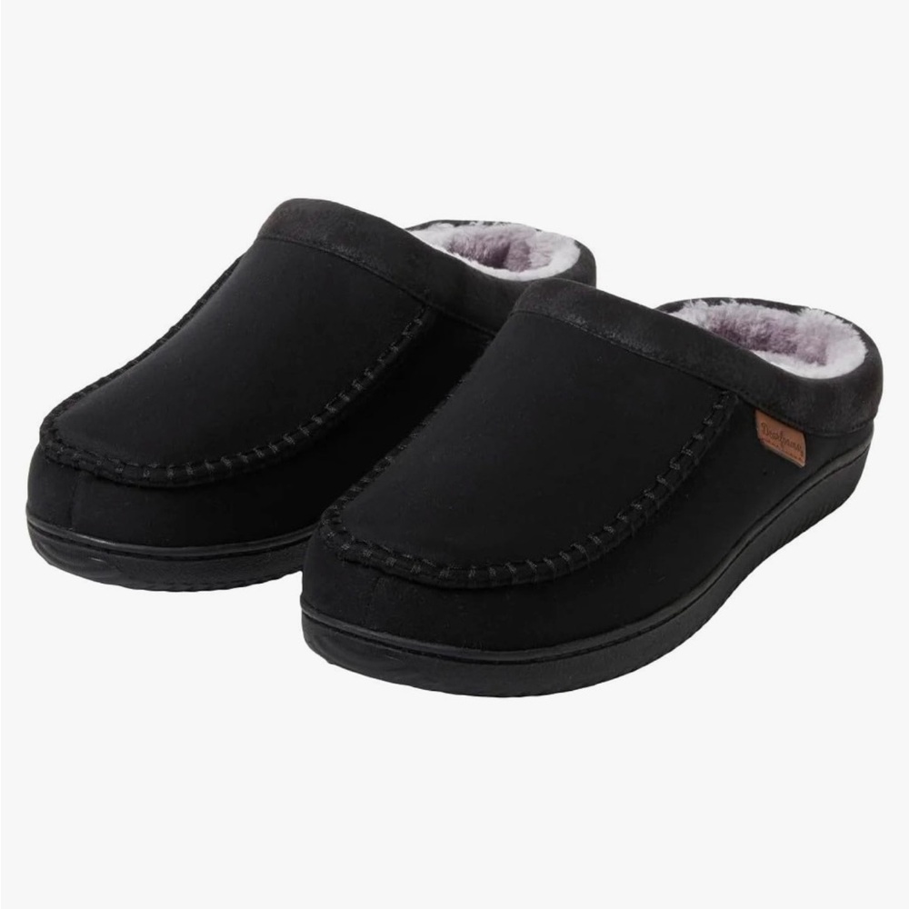 Dearfoams Men's Memory Foam Slipper